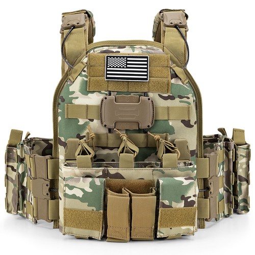 Magnetic tactical vest black - magnetic,