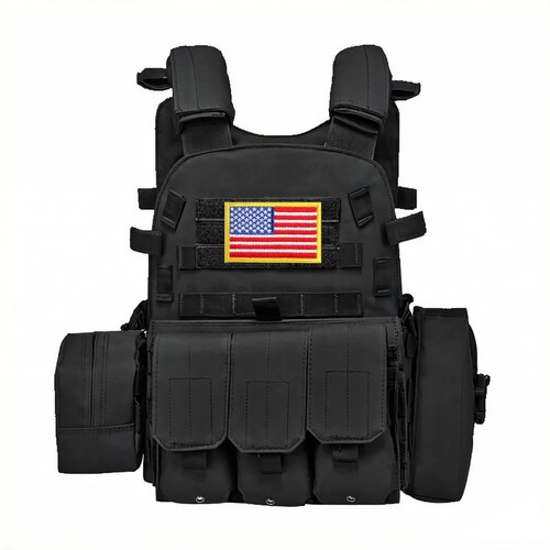 Military tactical vest molle - military,