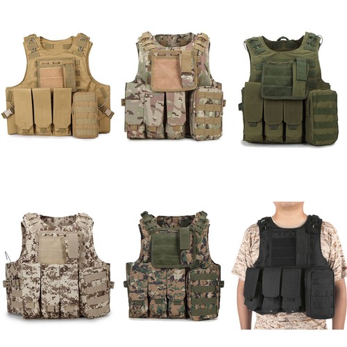 Tactical military vest - military, molle